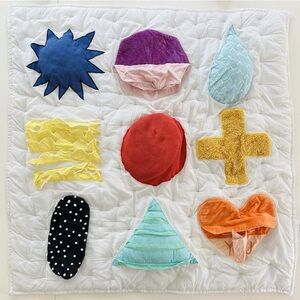 Land of Nod Shape Up Baby Activity Mat cream